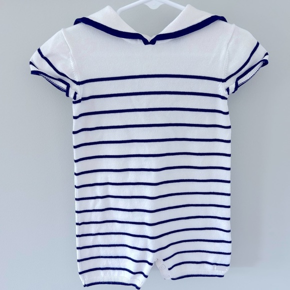 Janie and Jack Other - Janie and Jack Nautical Striped Kids One Piece 12-18 months